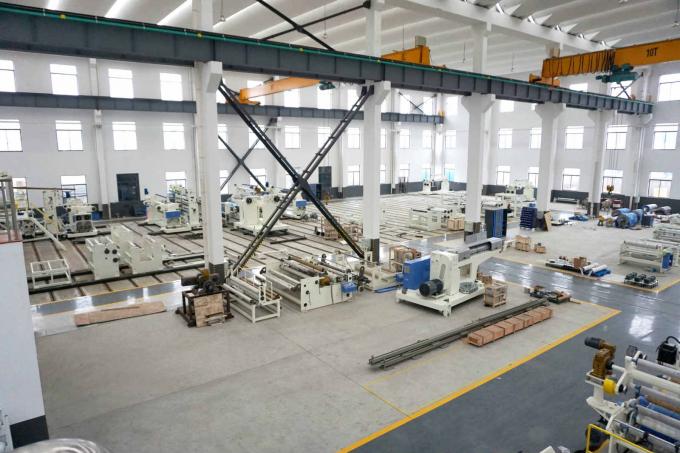 JIANGSU LAIYI PACKING MACHINERY CO.,LTD. linha de produção da fábrica 0