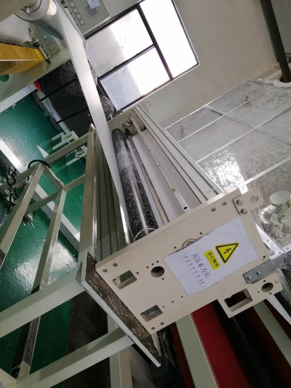 Tela do pulverizador do derretimento/máquina fundida derretimento da tela, whithe do parafuso da usina da tela único e azul não tecidos,