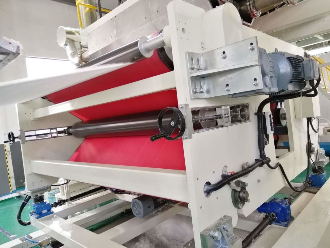 Verticalmente abaixo do mantimento fundido derretimento da máquina da tela estabilize o branco e o azul da qualidade de produto