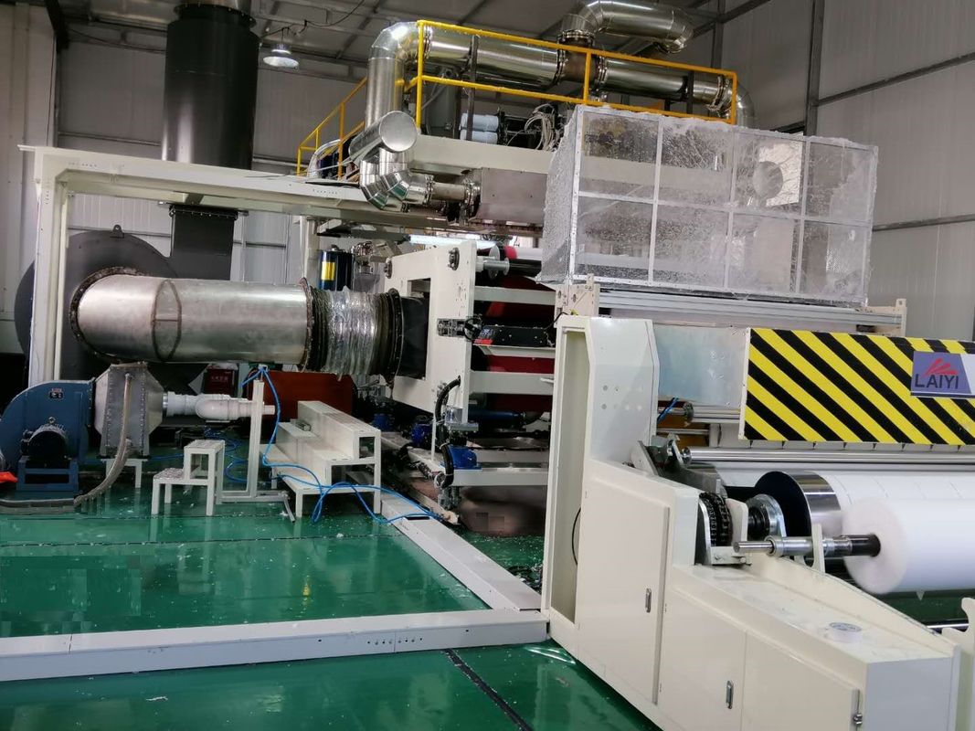 Máquina não tecida fundida derretimento da tela com encanamento do derretimento e o filtro quentes do sistema de medida