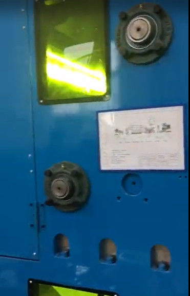Máquina de laminação de extrusão de filme de laminação de proteção em branco e azul