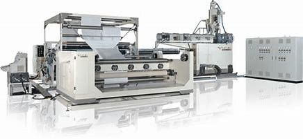 máquina de revestimento da extrusão dos filmes 450kg/H plásticos para polímeros corrosivos